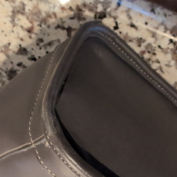 Vintage COACH Grey Shoulder Bag - Picture 6 of 10
